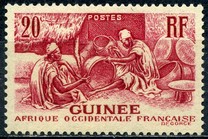 [Definitive Issues - Basket Weavers, type X]