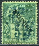[French Colonies Postage Stamps Overprinted "REUNION", type F3]