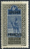 [Upper Senegal and Niger Stamps of 1914-1916 & Not Issued Stamps Overprinted "SOUDAN FRANCAIS" - Tuareg on Camel, type C2]