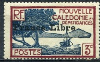 [Free France - Previous Issues Overprinted "France Libre", Tip S19]