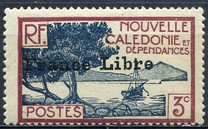 [Free France - Previous Issues Overprinted "France Libre", Tip S19]