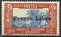 [Free France - Previous Issues Overprinted "France Libre", 类型 T33]