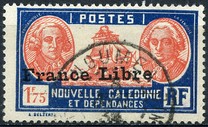 [Free France - Previous Issues Overprinted "France Libre", 类型 U32]