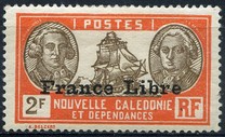 [Free France - Previous Issues Overprinted "France Libre", 类型 U33]