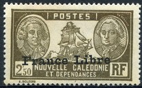 [Free France - Previous Issues Overprinted "France Libre", 类型 U35]