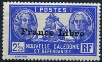 [Free France - Previous Issues Overprinted "France Libre", 类型 U34]