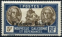 [Free France - Previous Issues Overprinted "France Libre", 类型 U37]