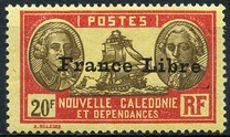 [Free France - Previous Issues Overprinted "France Libre", 类型 U39]