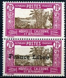 [Free France - Previous Issues Overprinted "France Libre", 类型 T34]