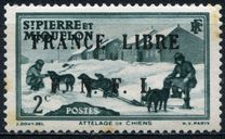 [Free French Plebiscite - Issues of 1938-1940 Overprinted "Noel 1941 FRANCE LIBRE F.N.F.L." or Surcharged also, тып AW]