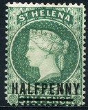 [Queen Victoria - Not Issued Stamps Surcharged. New Watermark, タイプ B28]