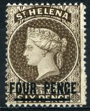 [Queen Victoria - Not Issued Stamps Surcharged. New Watermark, タイプ B34]