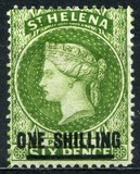 [Queen Victoria - Not Issued Stamps Surcharged. New Watermark, タイプ B35]