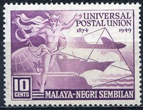 [The 75th Anniversary of the Universal Postal Union, Typ K]