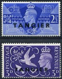 [Great Britain Postage Stamps Overprinted "TANGIER", type I]