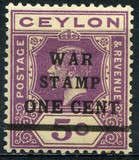 [No. 196 & 182-184 Overprinted "WAR STAMP", type AV]