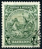 [New Colonial Seal - Inscription "POSTAGE & REVENUE", Tip V1]