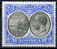 [Seal of Colony & King George V - Different Watermark, type R10]
