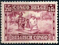 [Caritas Stamps 1930 - For the Benefit of the Works for the Protection of the Natives in Congo, type BN]