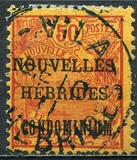 [New Caledonia Postage Stamps Overprinted "NOUVELLES - HEBRIDES - CONDOMINIUM", type D3]