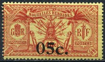 [Stamps of 1908-1912 Surcharged, type I1]