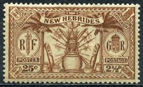 [Weapons and Totem Poles - British-French Joint Issue, type K3]