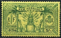 [Weapons and Totem Poles - British-French Joint Issue, type K8]