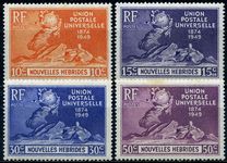 [The 75th Anniversary of U.P.U. - French Version, type P4]