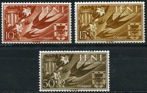 [Charity Stamps for Valencia - Barn Swallow & Coat of Arms, type AV]