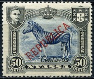 [Issues of 1911 Surcharged - London Print, type M32]