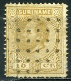 [King Wilhelm III - Bluish Paper. Small Perforation Holes, type A3]