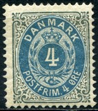 [Royal Emblem - New Drawing - Value in "ØRE" - Different Watermark, type G26]