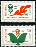 [The 100th anniversary of the YWCA and the YMCA, type PK]