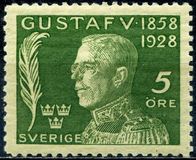 [The 70th Anniversary of the Birth of King Gustaf V, type AF]