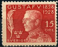[The 70th Anniversary of the Birth of King Gustaf V, type AF2]