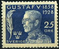 [The 70th Anniversary of the Birth of King Gustaf V, type AF4]
