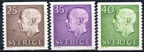 [King Gustaf VI Adolf of Sweden - New Values, type FA13]