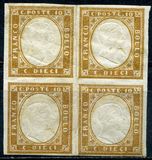 [King Victor Emmanuel II - This Issue Vary Greatly in Colour, тип D3]