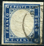 [King Victor Emmanuel II - This Issue Vary Greatly in Colour, type D9]