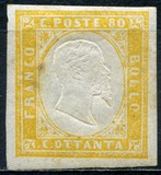 [King Victor Emmanuel II - This Issue Vary Greatly in Colour, Typ D13]
