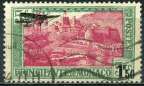 [Airmail - Issue of 1925/1927 Overprinted with Bleriot XI Airplane and Surcharged 1.50 F, type CE]