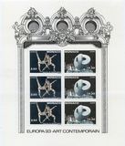 [EUROPA Stamps - Contemporary Art, type CDX]