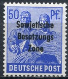 [Joint Allied Occupation Zones Stamps Overprinted "Sowjetische Besatzungs Zone", type B12]