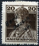 [Hungarian Stamps Overprinted "Bánát Bácska 1919", type F1]