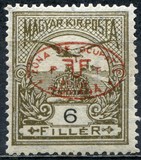 [Hungarian Stamps Overprinted, type A2]