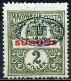 [Hungarian Express Stamp Overprinted, type C]