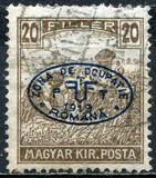 [Hungarian Reaper Type Stamps Overprinted, type J7]