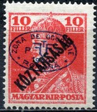 [Overprinted " Köztársaság", type Q]