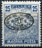 [Hungarian Stamps with "MAGYAR POSTA" Inscription Overprinted, type V4]