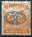 [Hungarian Stamps with "MAGYAR POSTA" Inscription Overprinted, type V6]